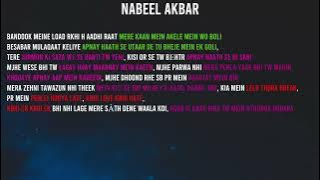 QARZ Lyrics - NABEEL AKBAR  Lyrical Verse Breakdown | Prod. Umair