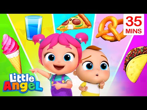 Flavour Song With Baby John + More Little Angel Kids Songs & Nursery Rhymes
