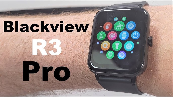 Blackview R1 smartwatch - IP68 connected watch - APP GloryFit