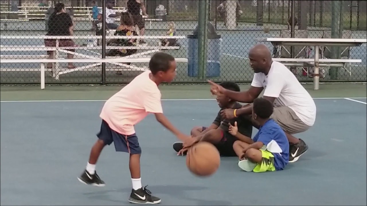 sp3400vsp SHAMARI PEETS FALL LEAGUE PRACTICE TEAM LEARNING SOME NEW TRICKS (8-31-17)