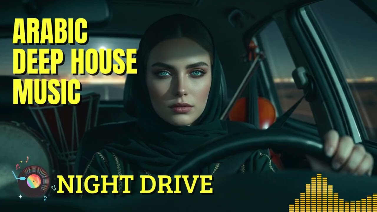 Arabian Valentine Night Drive 💛 Romantic Deep House Under Desert Stars