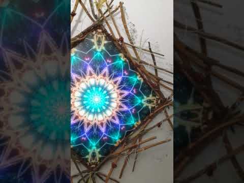 Golden star portal #handmade #firedelumină #sacredgeometry #codesoflight