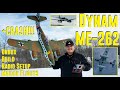 Dynam - Messerschmitt ME-262 - Unbox, Build, Radio Setup, Maiden, & CRASH!?!?