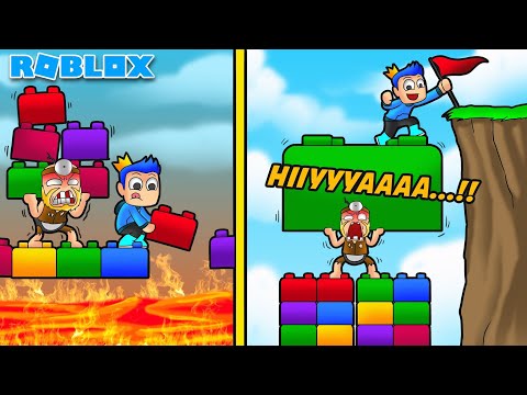 KERJASAMA TEAM KAKEK DAN CUCU MENYUSUN LEGO UNTUK MENJADI JUARA DI ROBLOX!!!