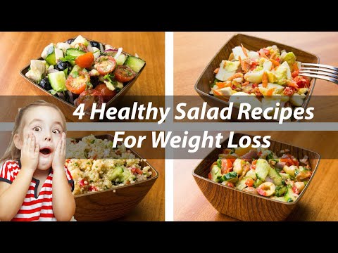 4-healthy-salad-recipes-for-weight-loss----4-recettes-de-salade-minceurs----4وصفات-سلطة-لفقدان-الوزن