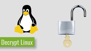 How To Decrypt Linux Partitions Home Folders Luksecryptfs