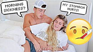 Taking Care Of My Sick Wife *Cute Reaction*
