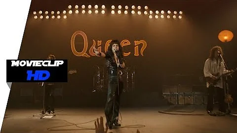 Bohemian Rhapsody (2018) | Primera Gira de Queen / Escena "Fat Bottomed Girls" | MovieClip Latino HD