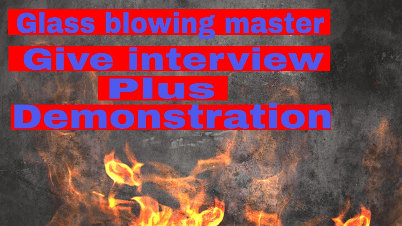 420studio interview with glass blower | glass blowing | satisfying art by glass artist | Noel Parson