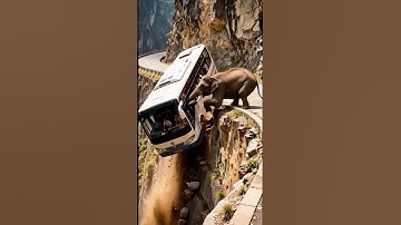 Quá xuất sắc, voi rừng đã cứu sống hàng chục người trên xe