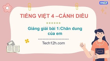 Giảng bài 1: Chân dung của em - Bài đọc 1: Tuổi Ngựa | Bài giảng Tiếng việt 4   cánh diều