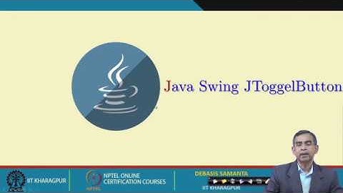 Swing - II(Lecture 44)