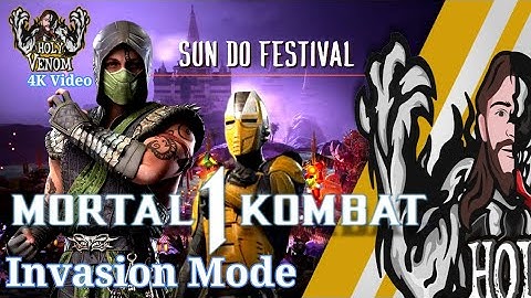 Mortal Kombat 1 Sun Do Village Invasion Mode ( Reptile & Cyrax Holy Venom Gaming! )