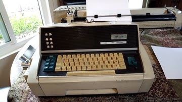 Singer Friden 5005 Computyper Part 1