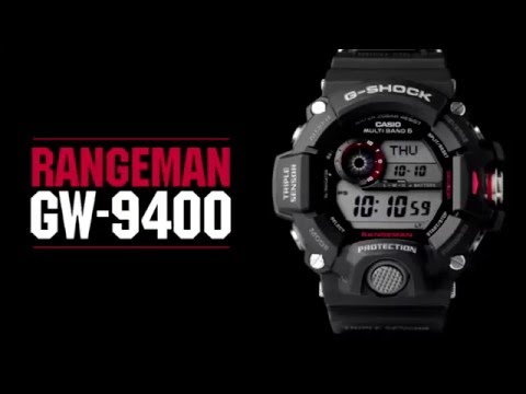 Casio G Shock Rangeman GW 9400 1ER - Calame - YouTube