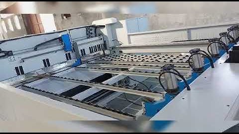 KS828 Beam saw  installation