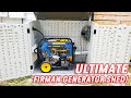 MAKING A SHED FOR MY COSTCO FIRMAN GENERATOR 7571