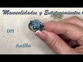 DIY - Anillo con perlas turquesa