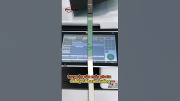 CÁCH SCAN TÀI LIỆU TRÊN MÁY PHOTOCOPY | NAM LONG