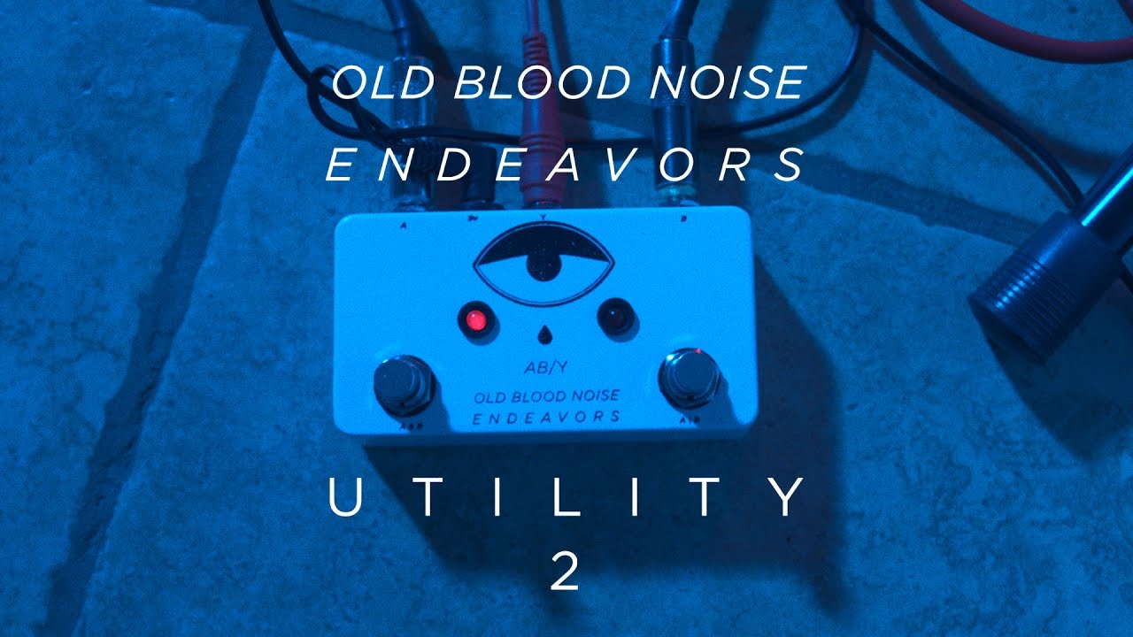 ギター OLD BLOOD NOISE ENDEAVORS ABY box Old Blood Noise Endeavors — OBNE Passive ABY Switcher Pedal