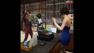 Puzzles and Survival game ads shorts '117' Zombie attack on Mart robbery screenshot 5