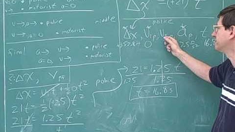 More on one-dimensional kinematics (14)