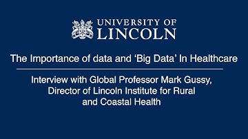 Big Data in Rural & Coastal Healthcare: Insights from Mark Gussy
