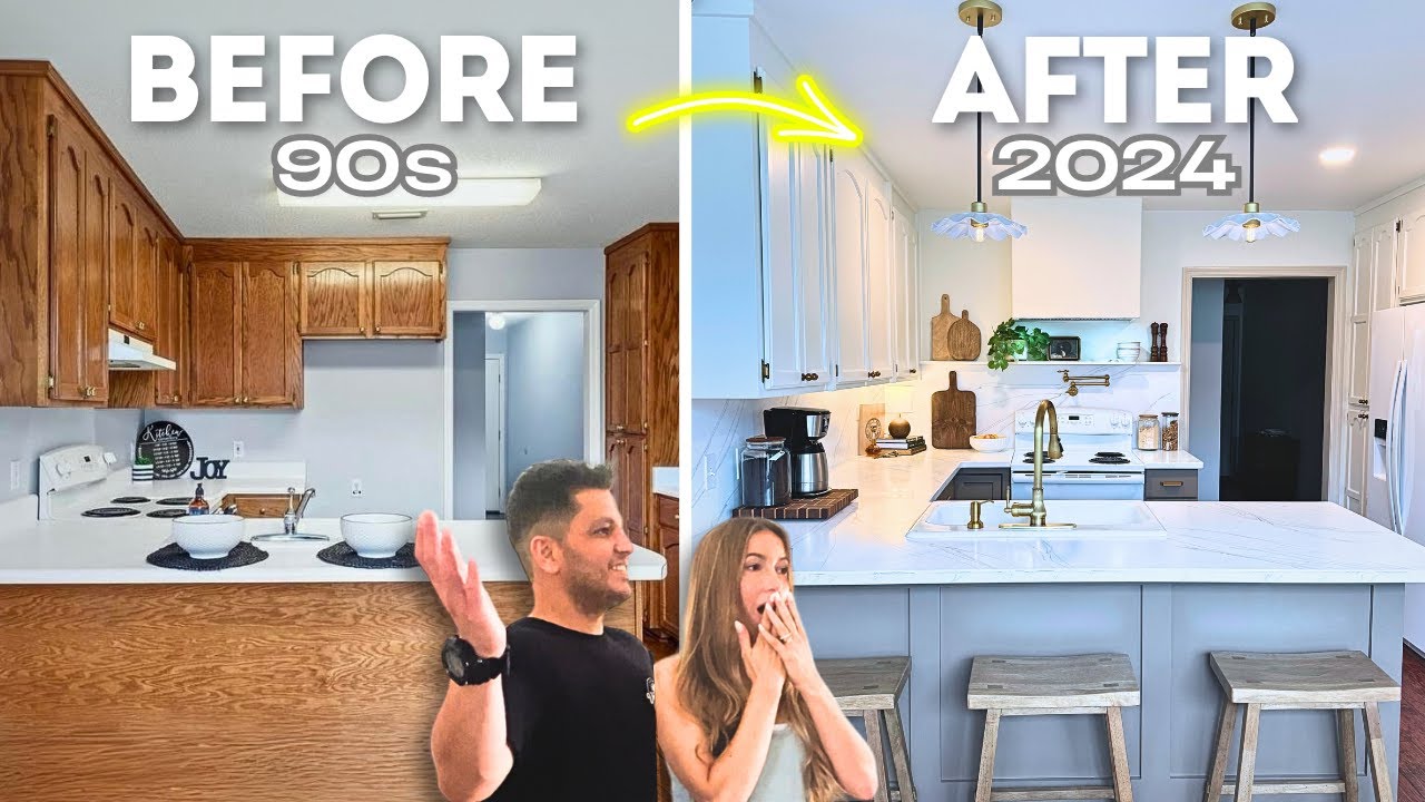Kitchen Remodel Timelapse l START TO FINISH - YouTube
