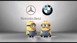 Mercedes-Benz vs. BMW Minions Style (Short) Resimi