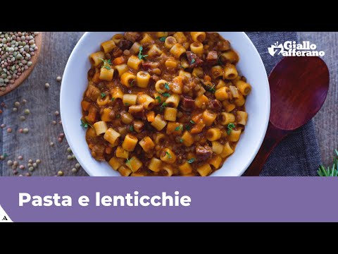 Video: Come Cucinare Le Lenticchie Con La Pasta