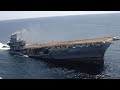 Destruction of the USS Oriskany aircraft carrier