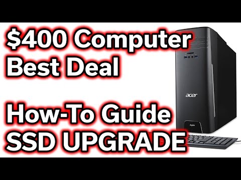 $400 Desktop Computer - SSD Upgrade - How To Install