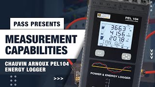 What does the Chauvin Arnoux PEL104 measure? by PASS LTD 58 views 3 weeks ago 1 minute, 56 seconds