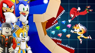 Shin Sonic Eats Knuckles And Tails...