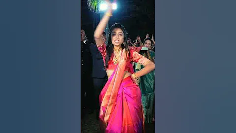 Lo chali mein! Bhabhi celebrating her devar's wedding. #gharchola #wedding #weddingdancesong #dance