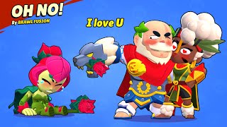 I LOVE YOU !!  ROSIE CHARLIE CRYING 😭😭 BRAWL STARS FUNNY SKIN