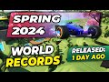 I watched all spring 2024 world records after 1 day