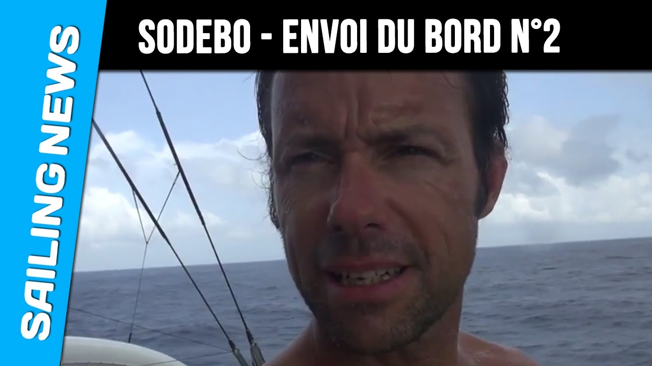 Trimaran Sodebo Ultim & Thomas Coville - Envoi du bord n°2 , Pot au Noir