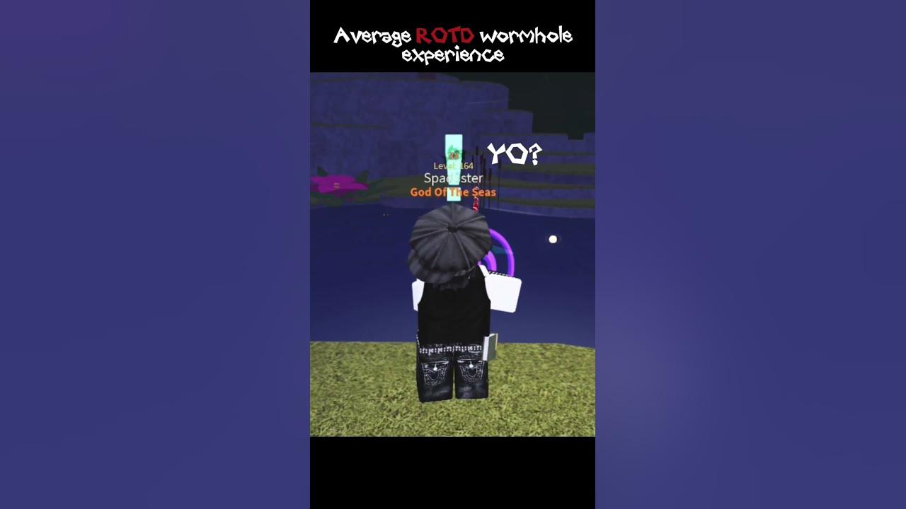 Average Rod of the depths Wormhole Experience #fisch #roblox #robloxmemes