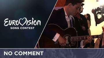 No Comment: Behind the scenes of the final dress rehearsal of the First Semi-Final