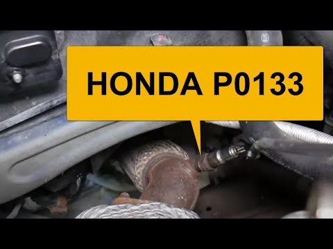 How to Fix Honda P0133 code "O2 Sensor Circuit Slow Response (Bank 1 Sensor 1)