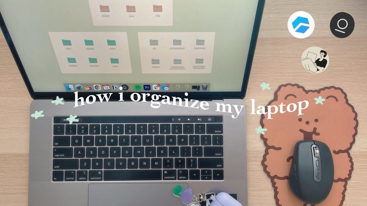 How I Organize My Laptop + Fav Apps - Youtube