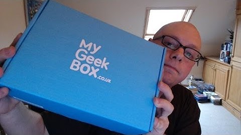 My Geek Box: Welcome Box (Unboxing)