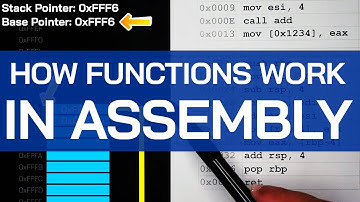 How Assembly Functions Work - The Stack Explained