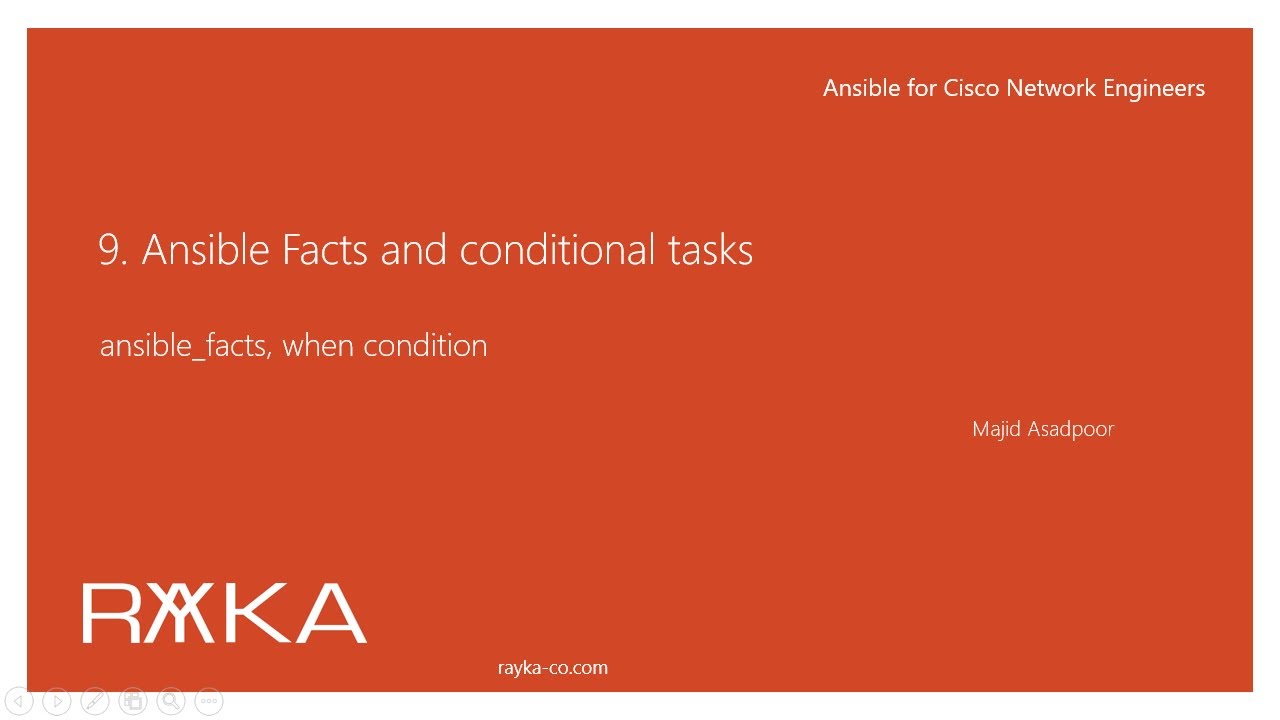 9. Ansible Facts and conditional Tasks using when command - RAYKA 9. Ansible Facts And Conditional Tasks Using When Command - Rayka