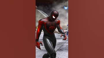 Moral Miles Suit in spiderman web of shadows #spiderman