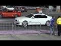 2011 Camaro SS vs 2010 BMW 750LI 1/4 Mile