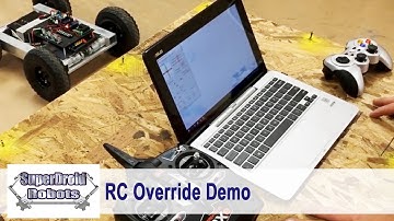 RC override Wi-Fi All Terrain Robot by SuperDroid Robots