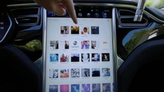 Changes to tesla's user interface with v8.0
