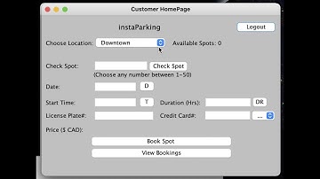 instaParking - Parking system Management in Java